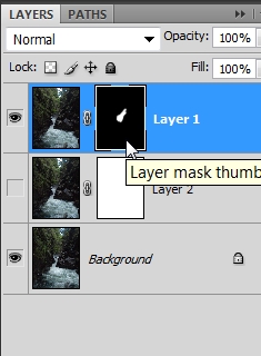 layer mask brushed layer mask brushed